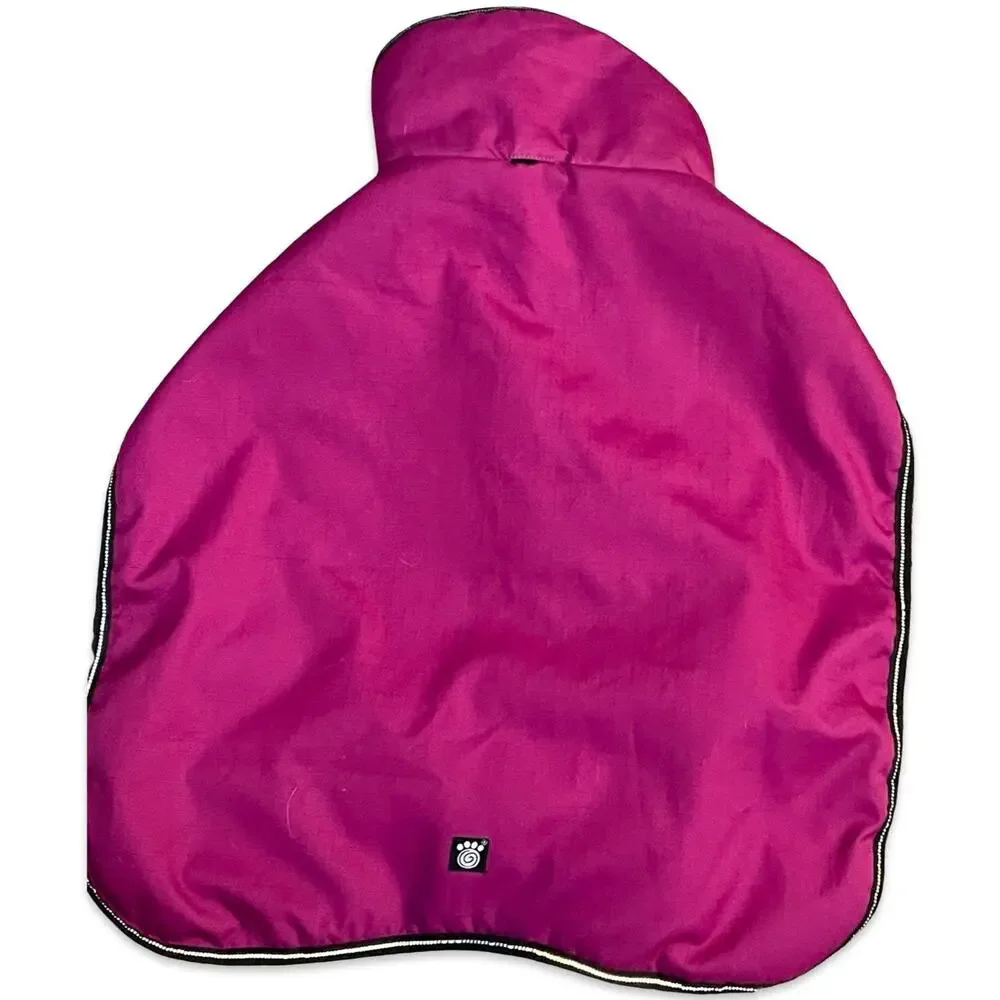 PetRageous Designs Juneau Insulated Dog Jacket XL Magenta Waterproof Coat